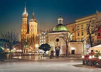 Image of Main Market Square in Cracow