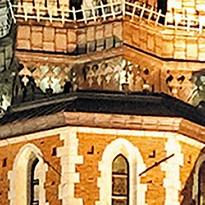 closeup picture of some of the details in Market Square in Cracow product