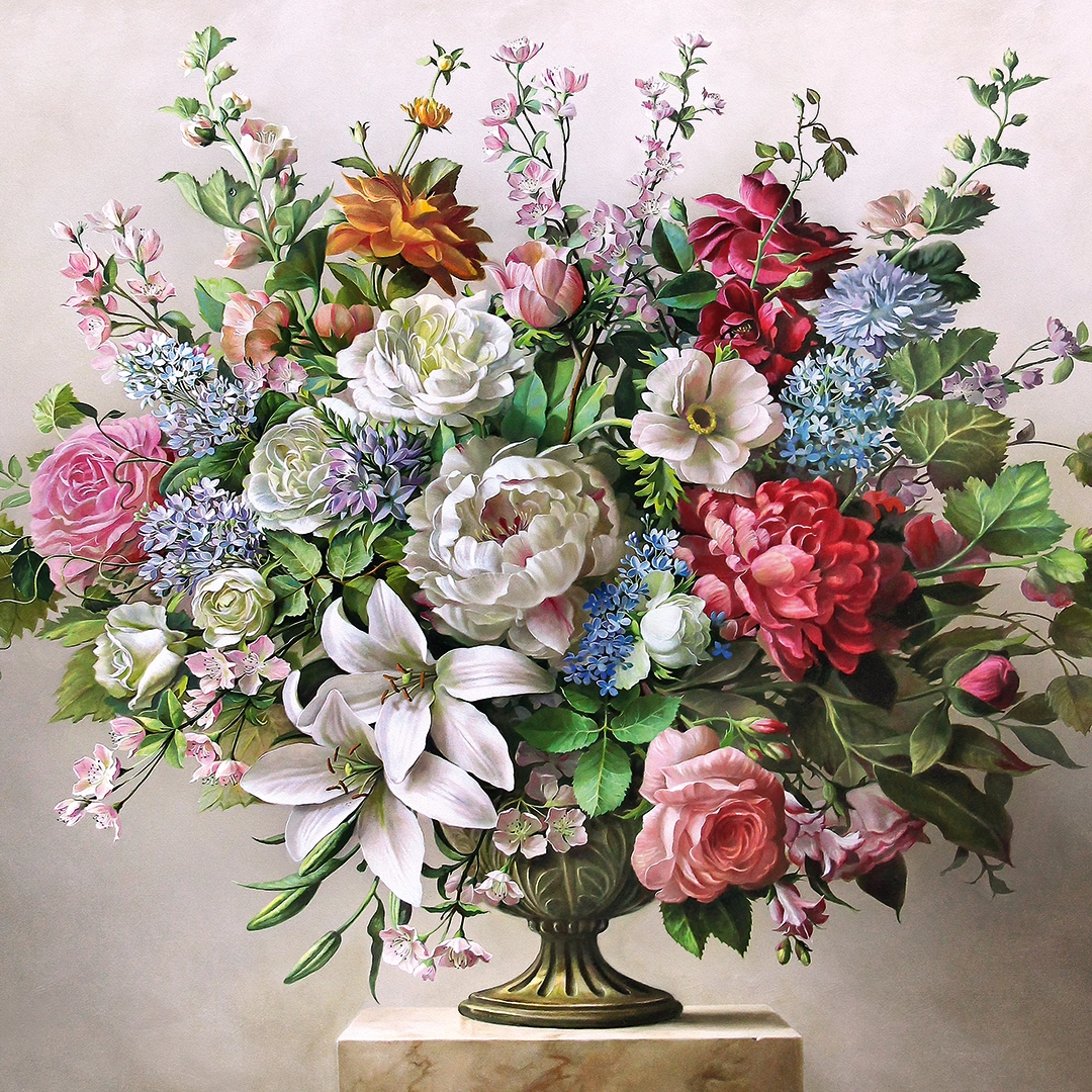 Image of glamour bouquet of flowers big picture