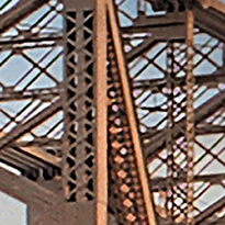 closeup picture of some of the details in Queensboro Bridge in New York product