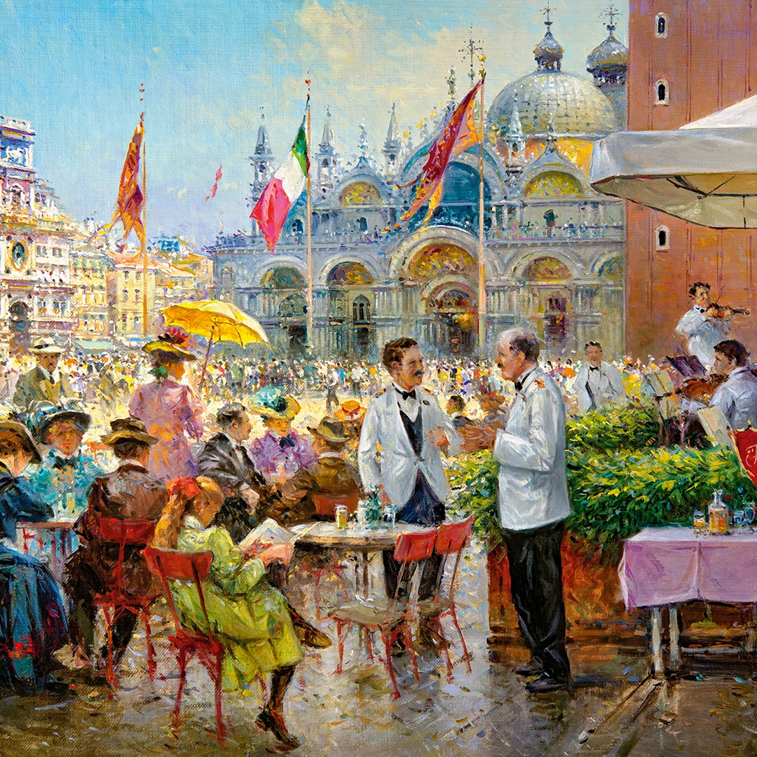 San Marco market in Venice big picture