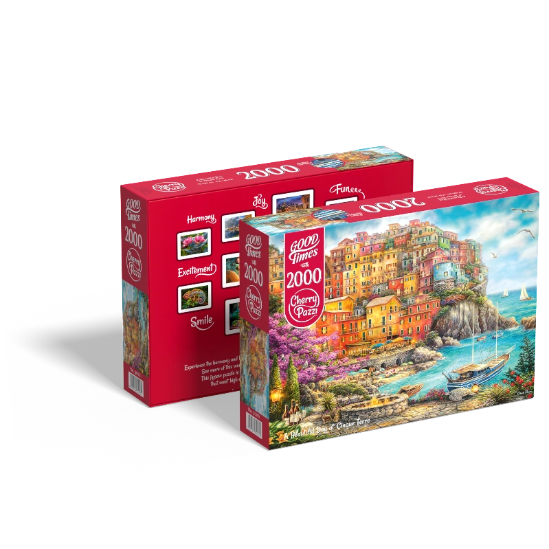 picture of 'A Beautiful Day at Cinque Terre' product box